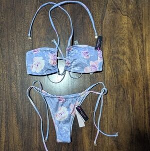 Victoria's Secret Floral Bikini Set Brazilian